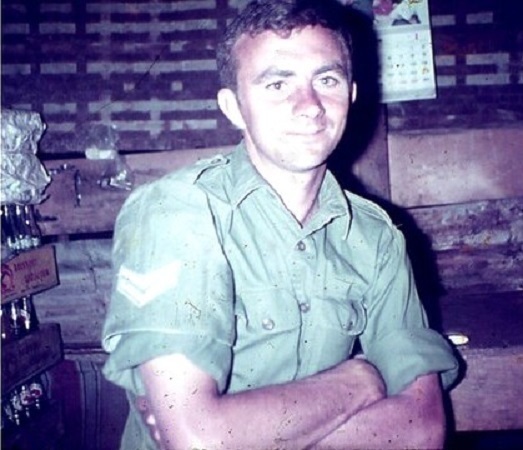Kerry Cattell during his Service in Vietnam
